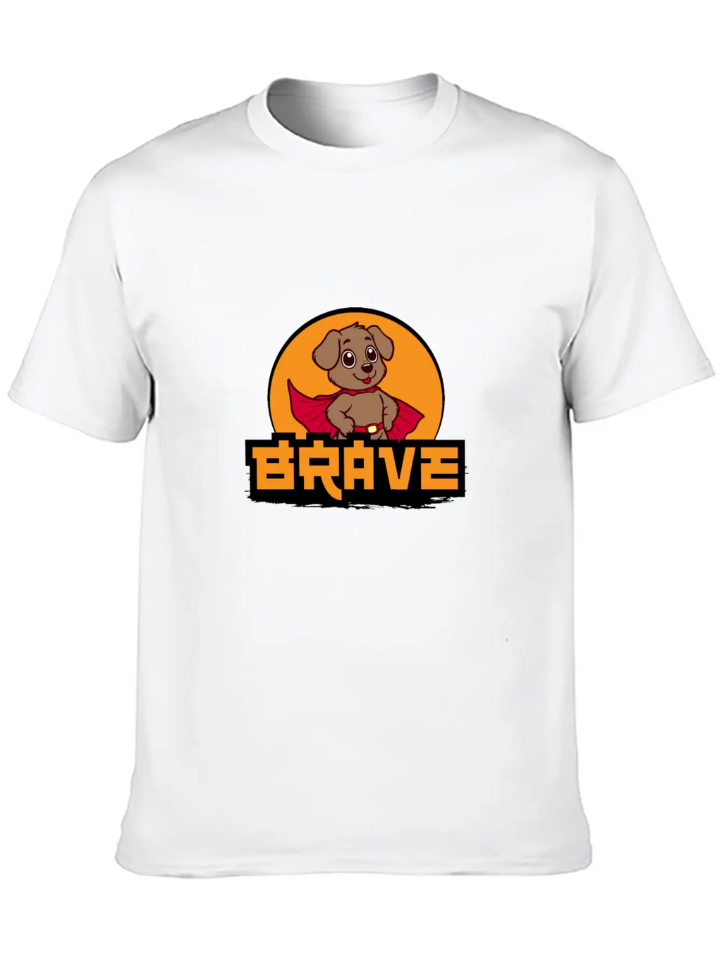 Brave Essential Cotton Tee For Daily Outfits – Unisex Style