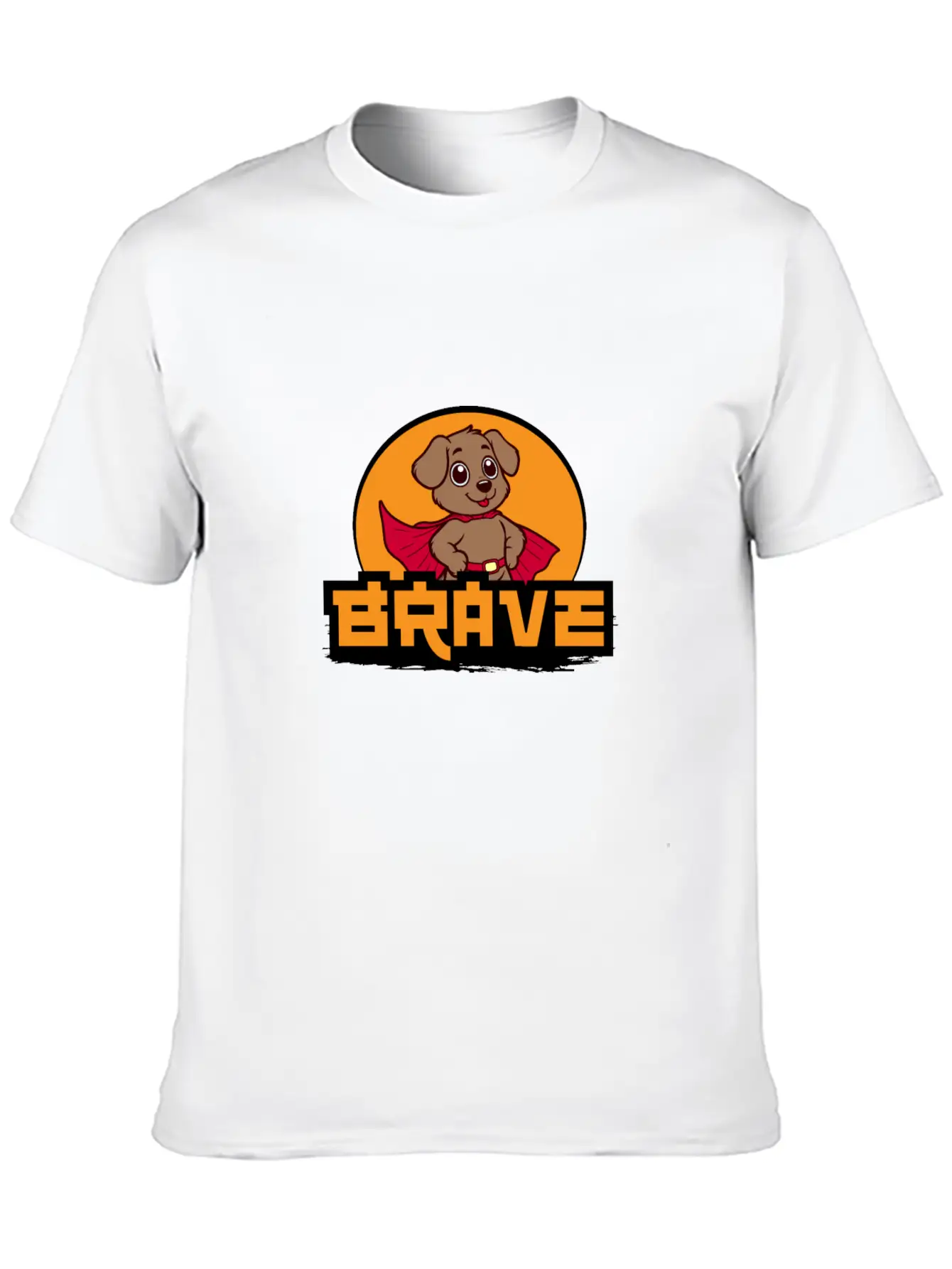 Brave Essential Cotton Tee For Daily Outfits – Unisex Style