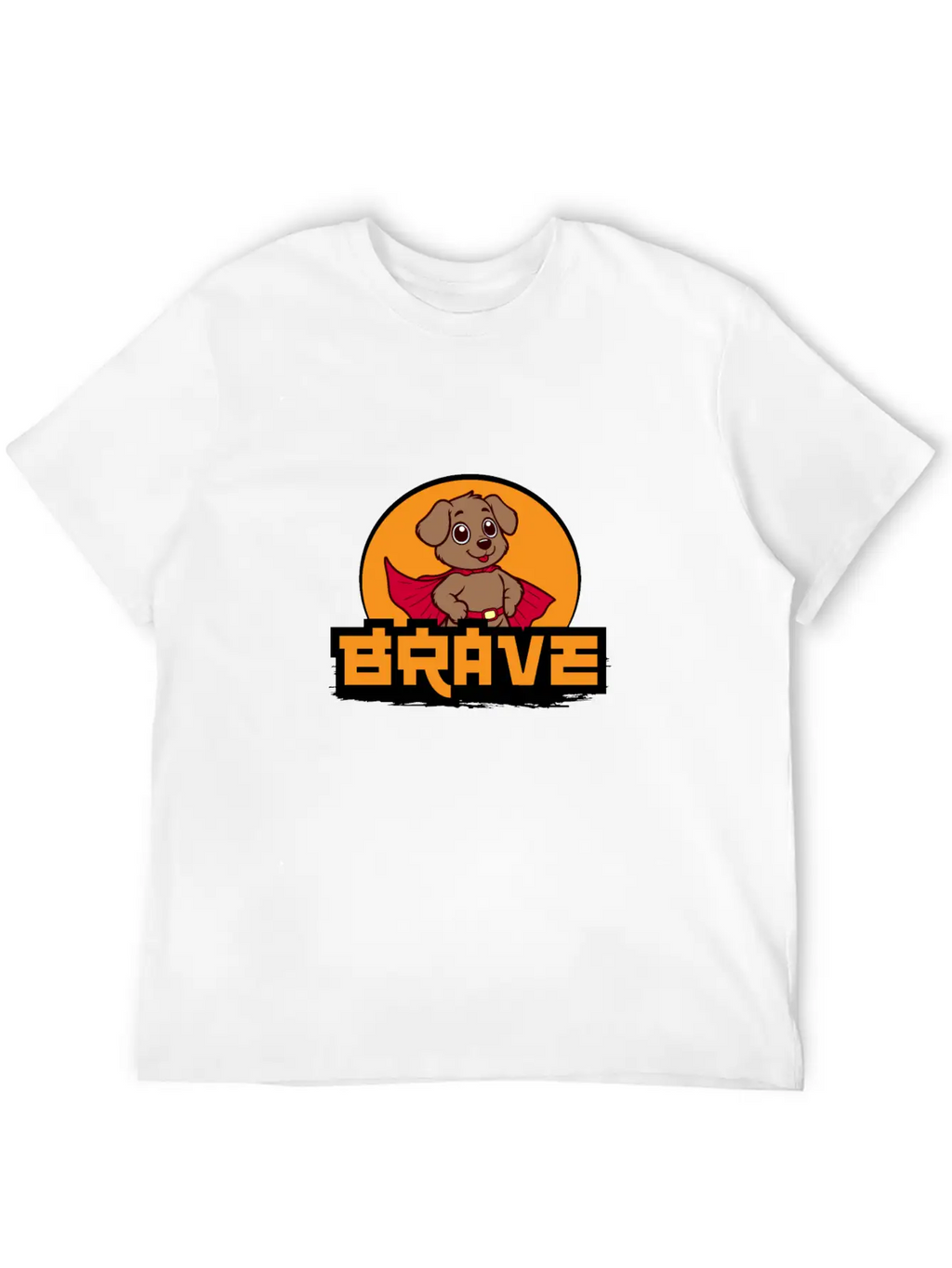 Brave Essential Cotton Tee For Daily Outfits – Unisex Style