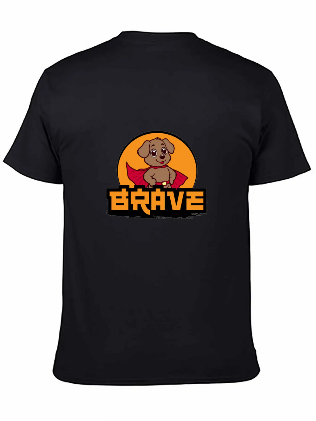 Brave Essential Cotton Tee For Daily Outfits – Unisex Style