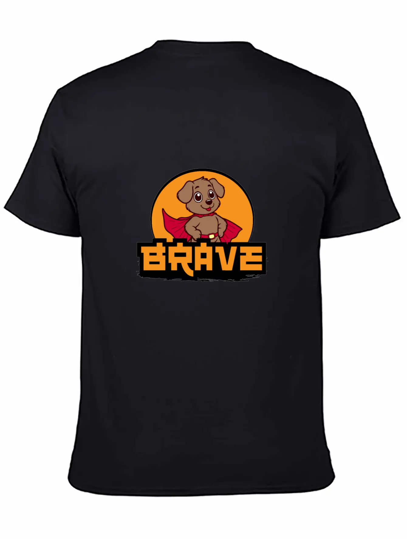 Brave Essential Cotton Tee For Daily Outfits – Unisex Style