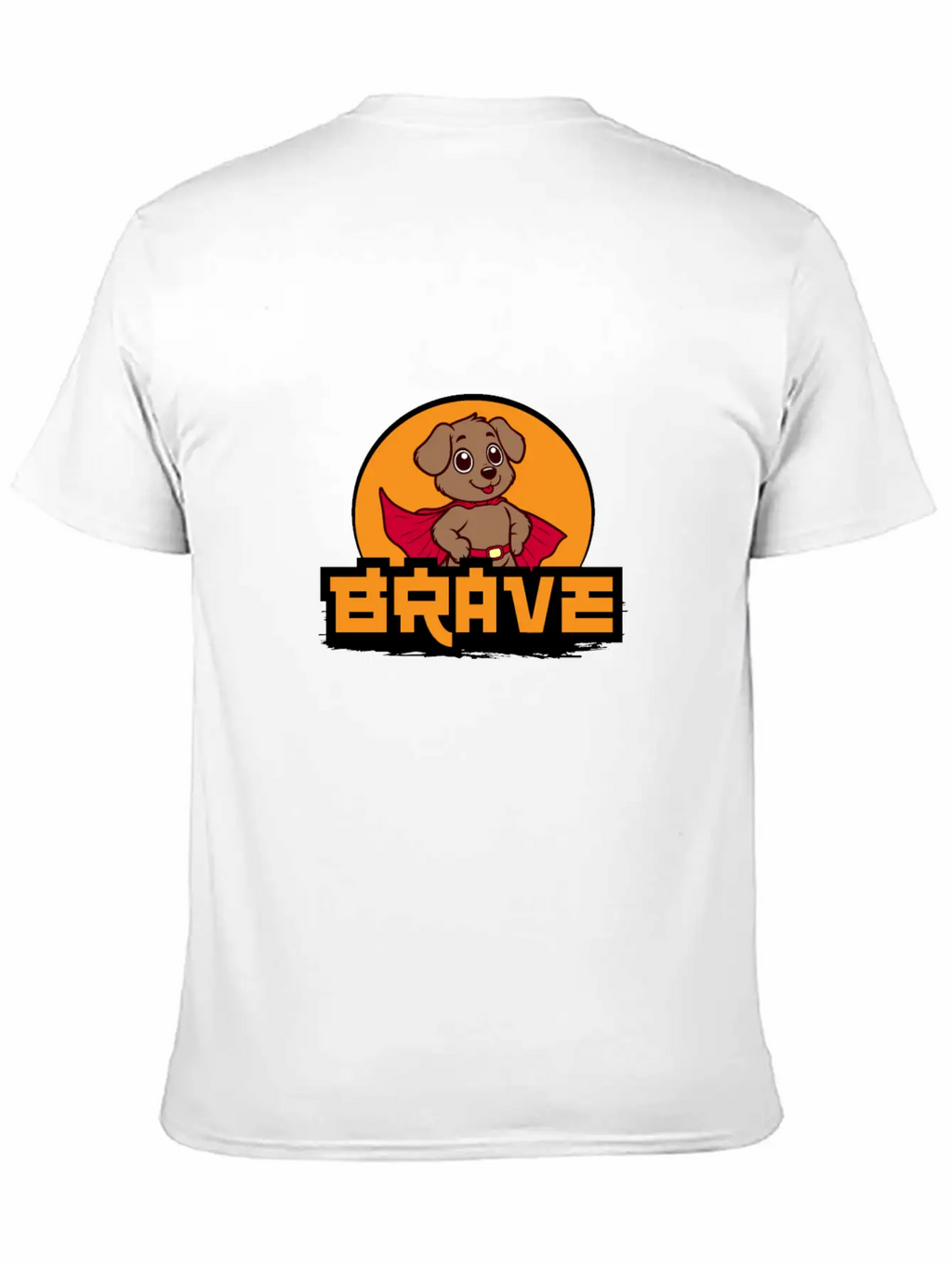 Brave Essential Cotton Tee For Daily Outfits – Unisex Style