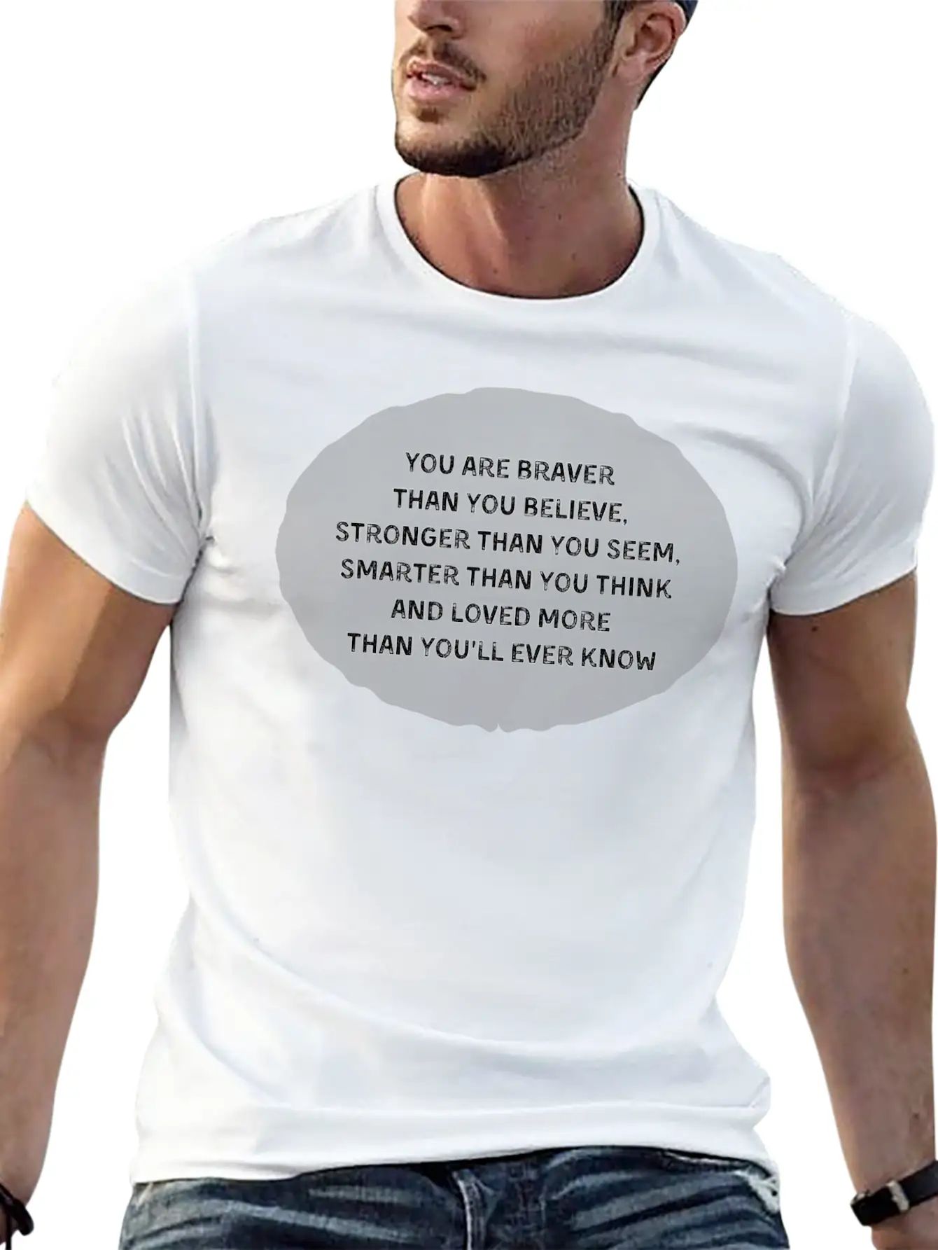 Braver Stronger Smarter Loved More Than Ever Know Unisex Casual T-Shirt – Clean Design For Daily Comfort