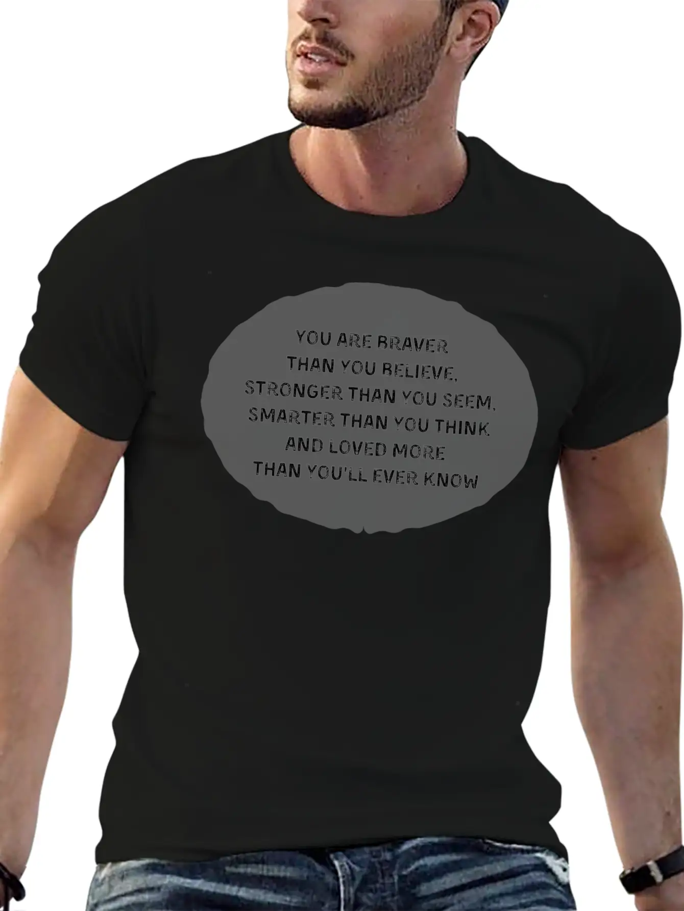 Braver Stronger Smarter Loved More Than Ever Know Unisex Casual T-Shirt – Clean Design For Daily Comfort