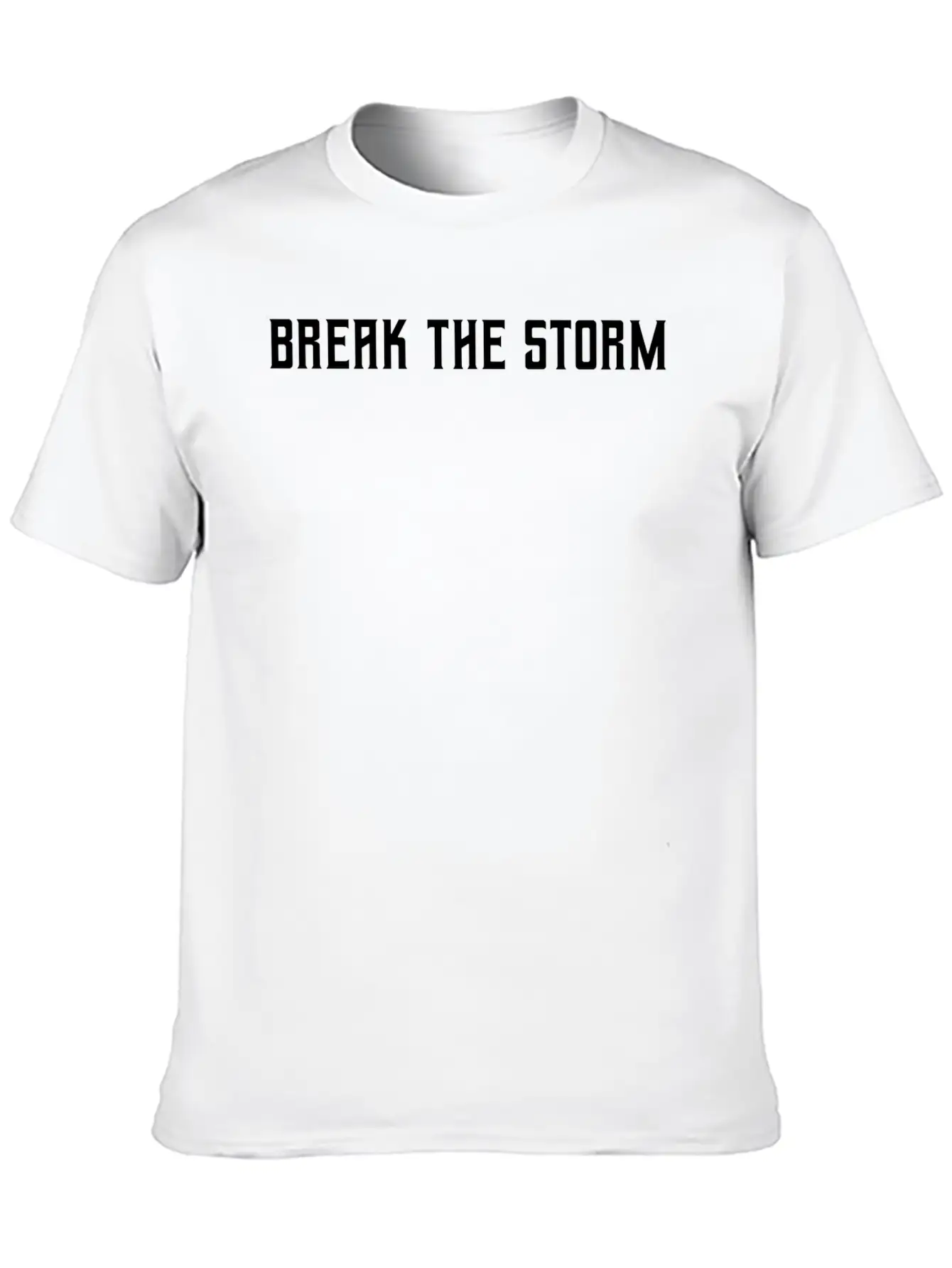 Break The Storm Timeless Short Sleeve Tee – Comfy And Minimalist Design