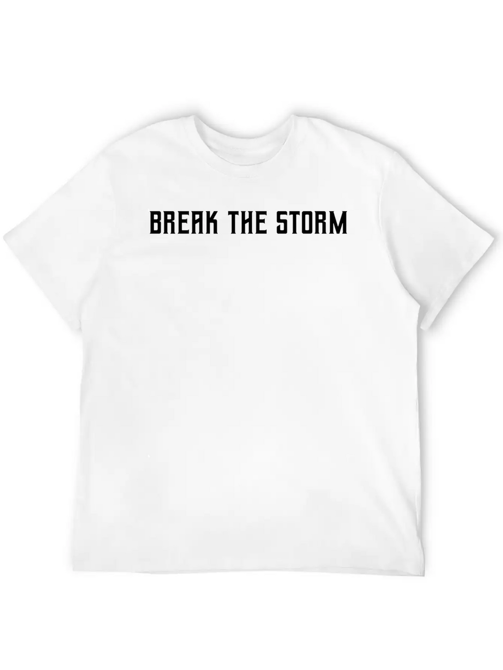 Break The Storm Timeless Short Sleeve Tee – Comfy And Minimalist Design