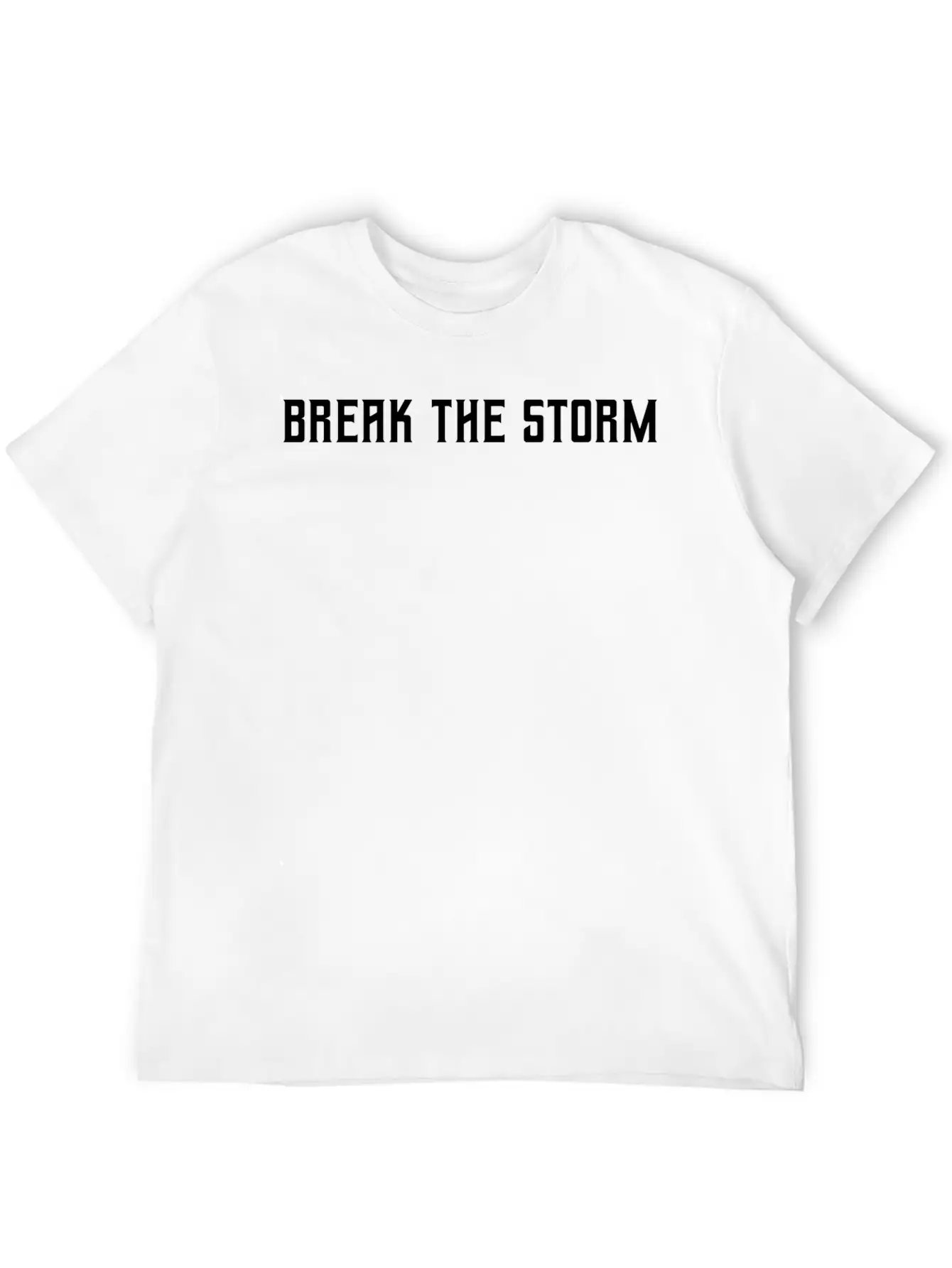 Break The Storm Timeless Short Sleeve Tee – Comfy And Minimalist Design