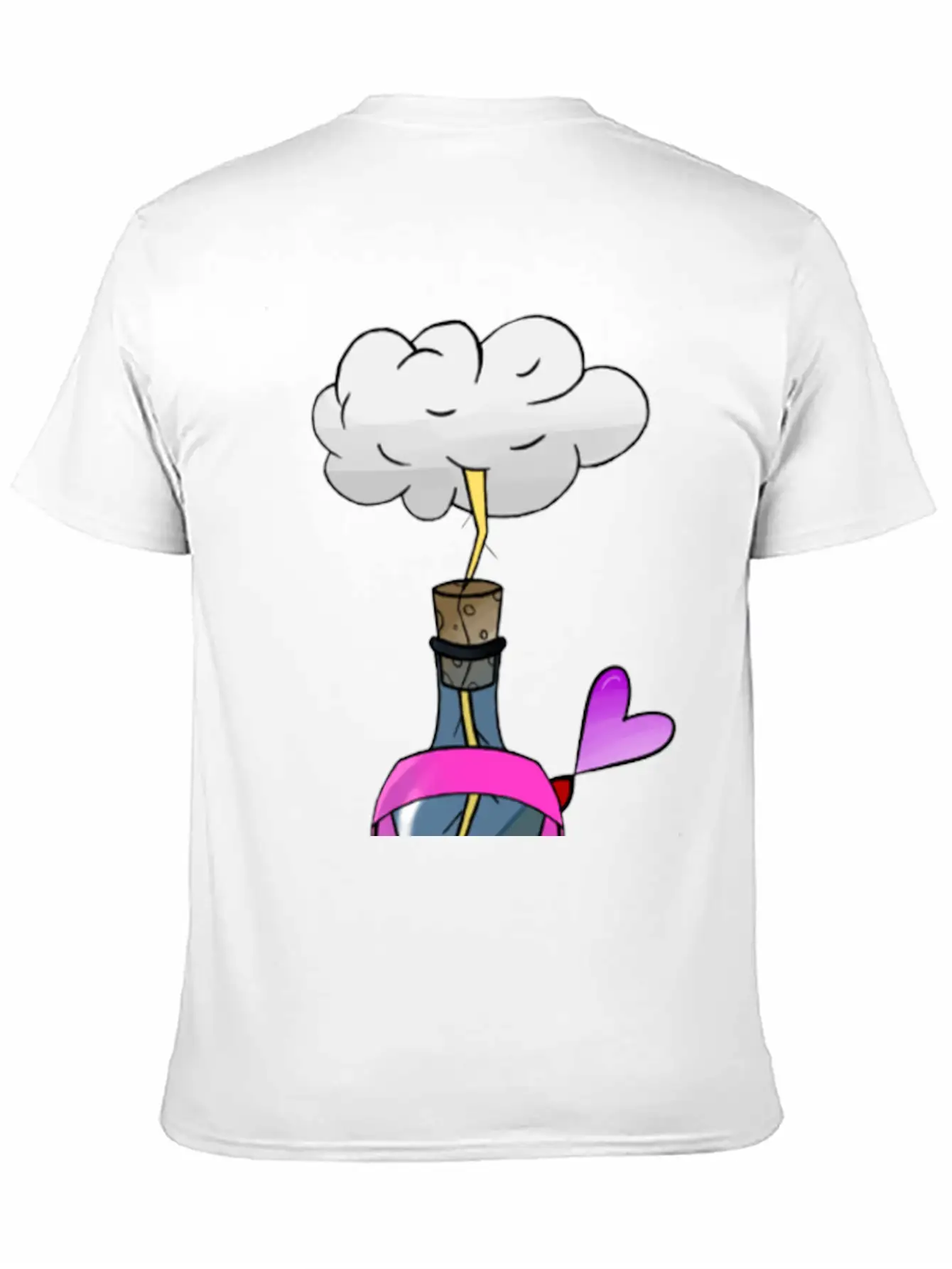 Breast Cancer Awareness : Electric Love Timeless Short Sleeve Tee – Comfy And Minimalist Design