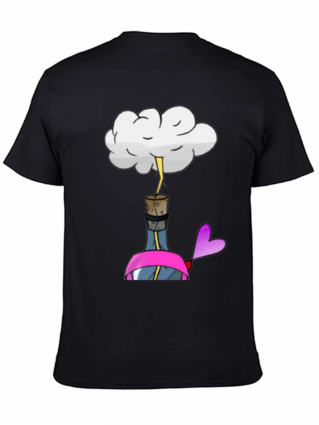 Breast Cancer Awareness : Electric Love Timeless Short Sleeve Tee – Comfy And Minimalist Design