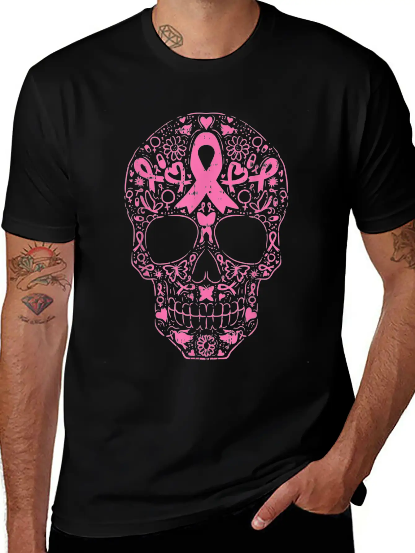 Breast Cancer Essential Cotton Tee For Daily Outfits – Unisex Style