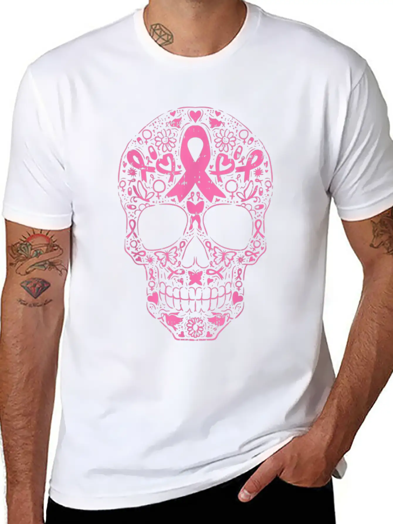 Breast Cancer Essential Cotton Tee For Daily Outfits – Unisex Style