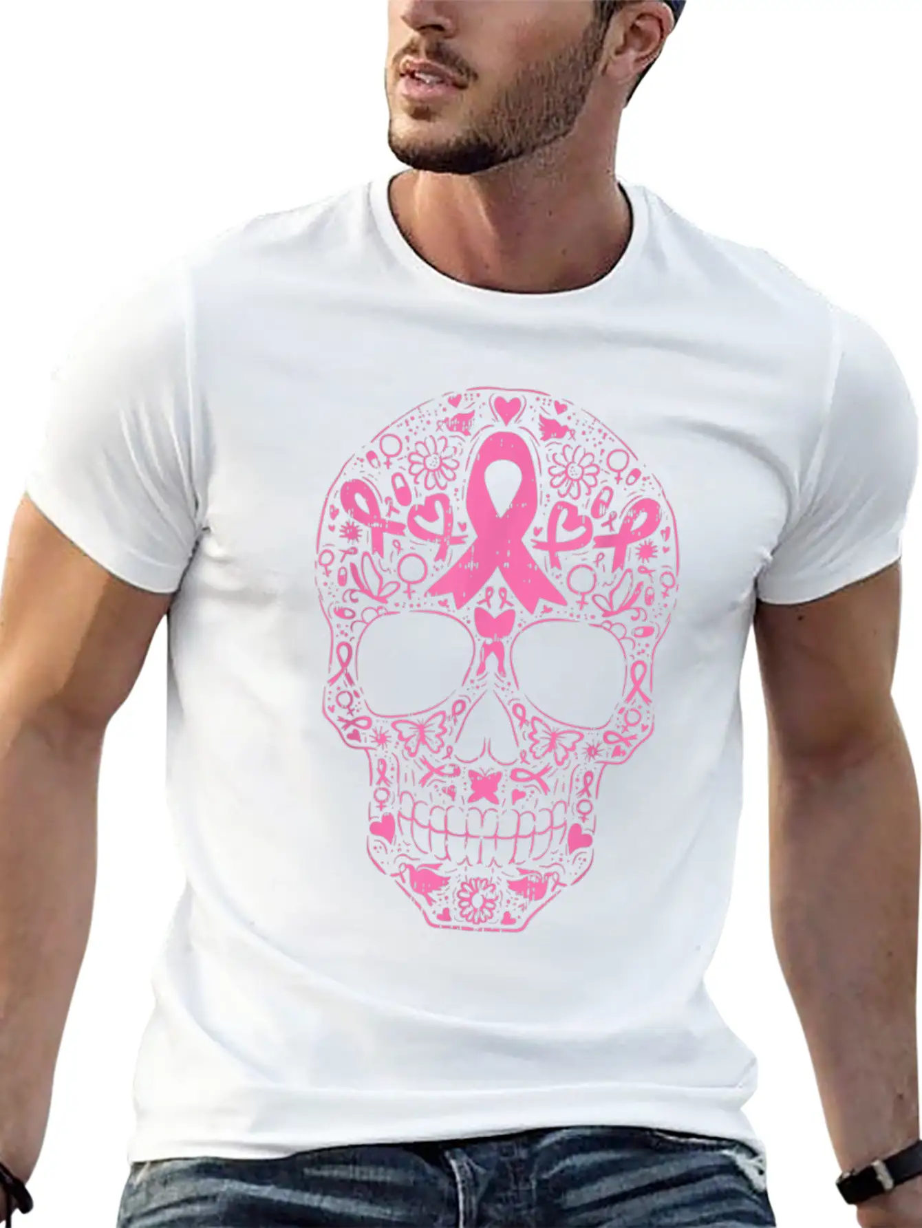 Breast Cancer Essential Cotton Tee For Daily Outfits – Unisex Style