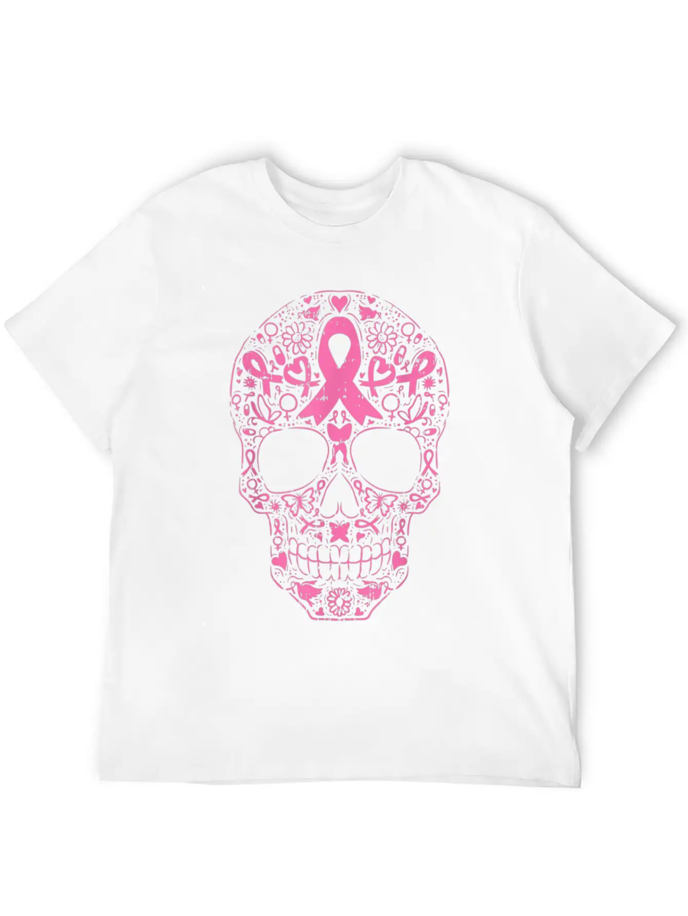 Breast Cancer Essential Cotton Tee For Daily Outfits – Unisex Style