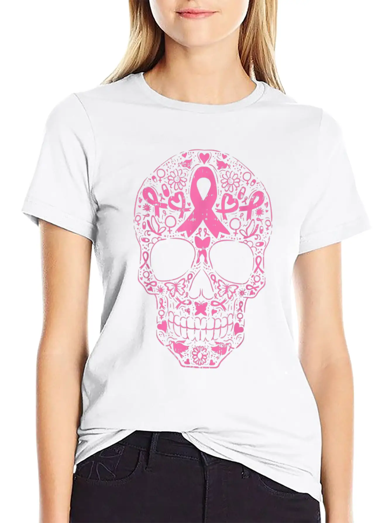 Breast Cancer Essential Cotton Tee For Daily Outfits – Unisex Style