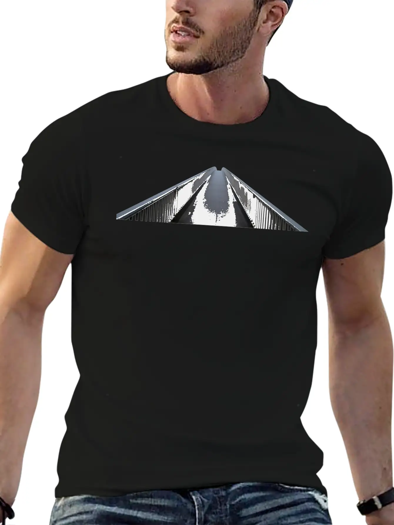 Bridge Bruecke Architektur Architectury1 Timeless Short Sleeve Tee – Comfy And Minimalist Design