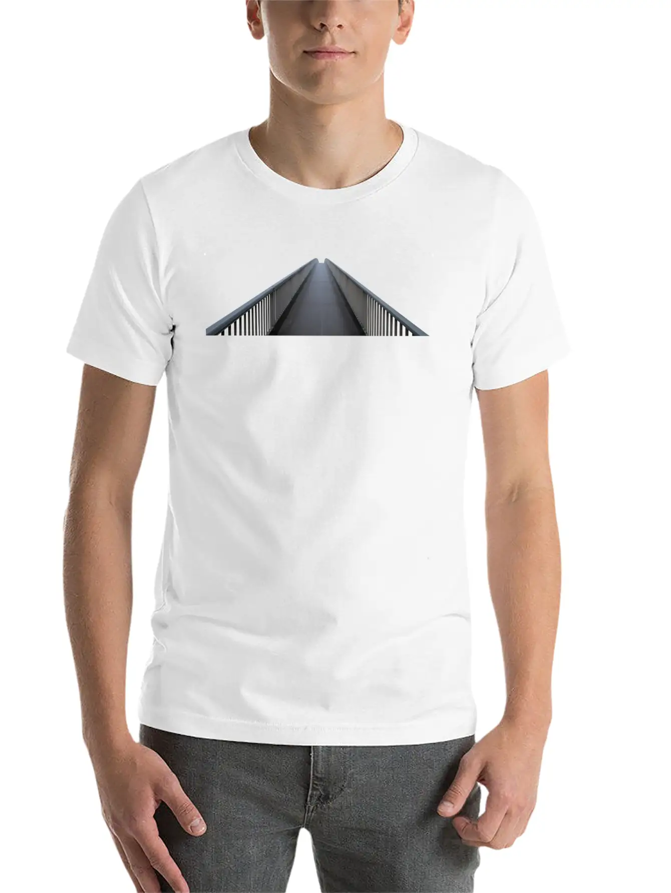 Bridge Bruecke Architektur Architectury1 Timeless Short Sleeve Tee – Comfy And Minimalist Design