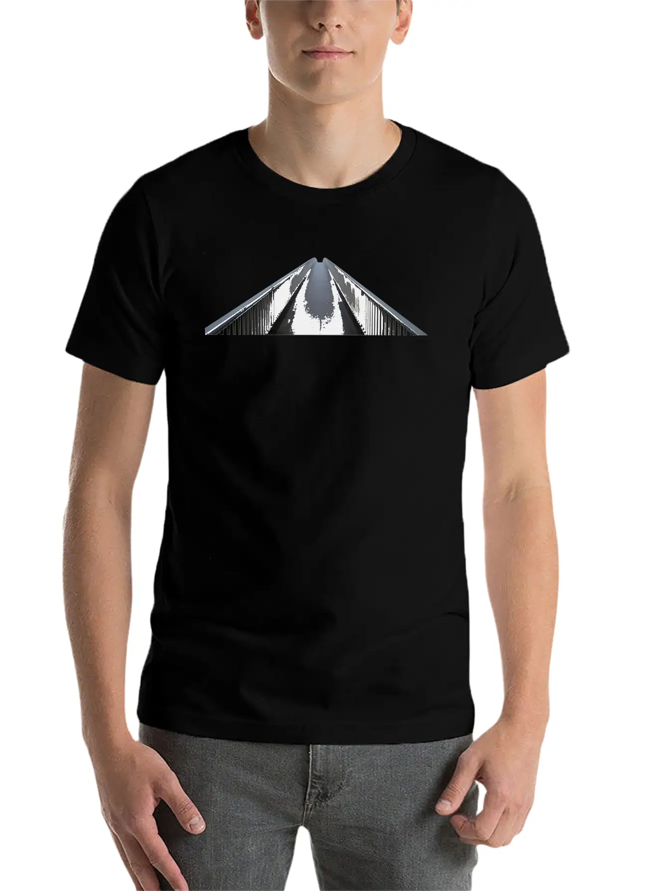 Bridge Bruecke Architektur Architectury1 Timeless Short Sleeve Tee – Comfy And Minimalist Design