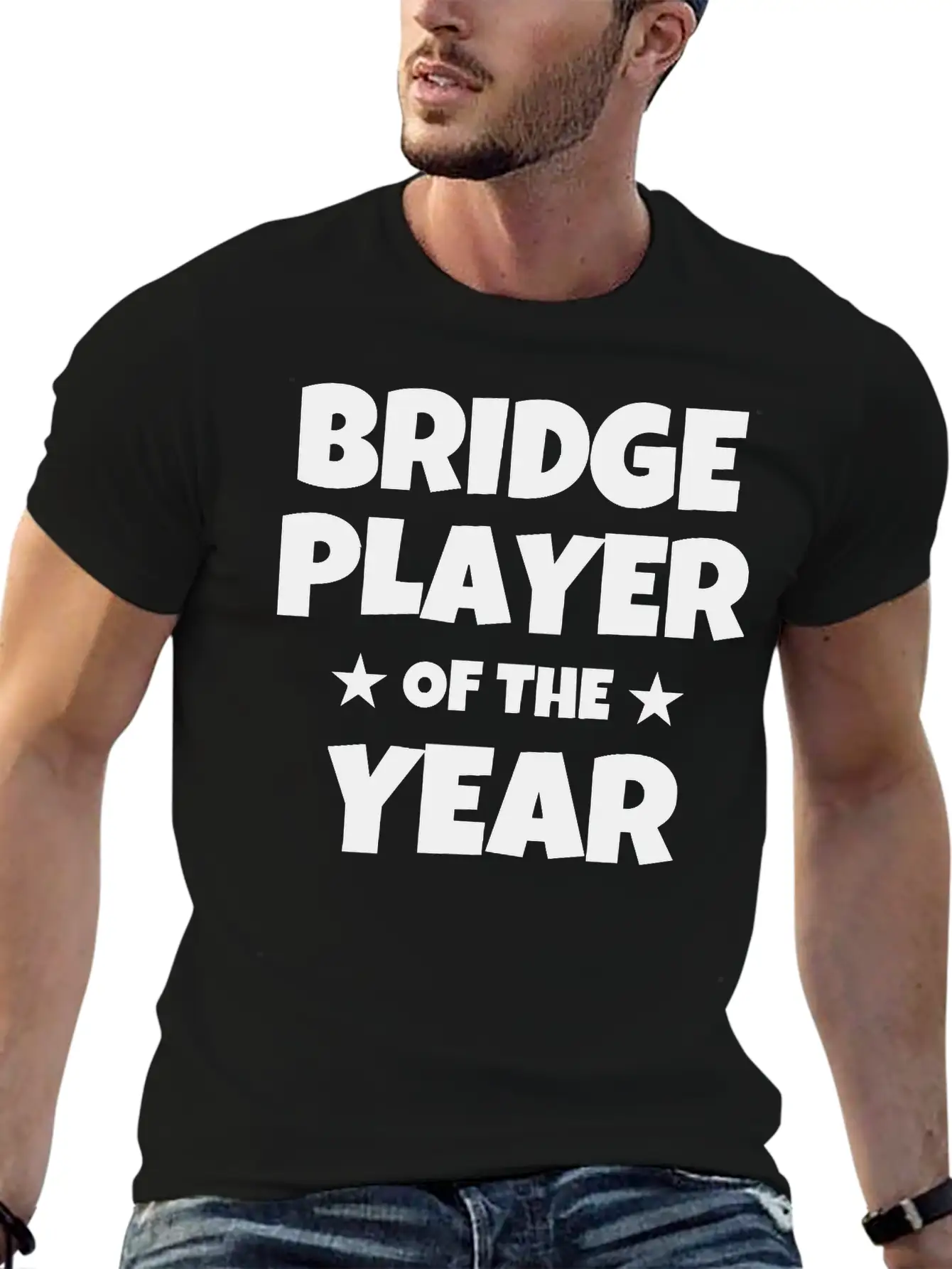 Bridge Card Game Kartenspiel Jeu De Cartes Breathable Soft Cotton T-Shirt – Timeless Casual Look