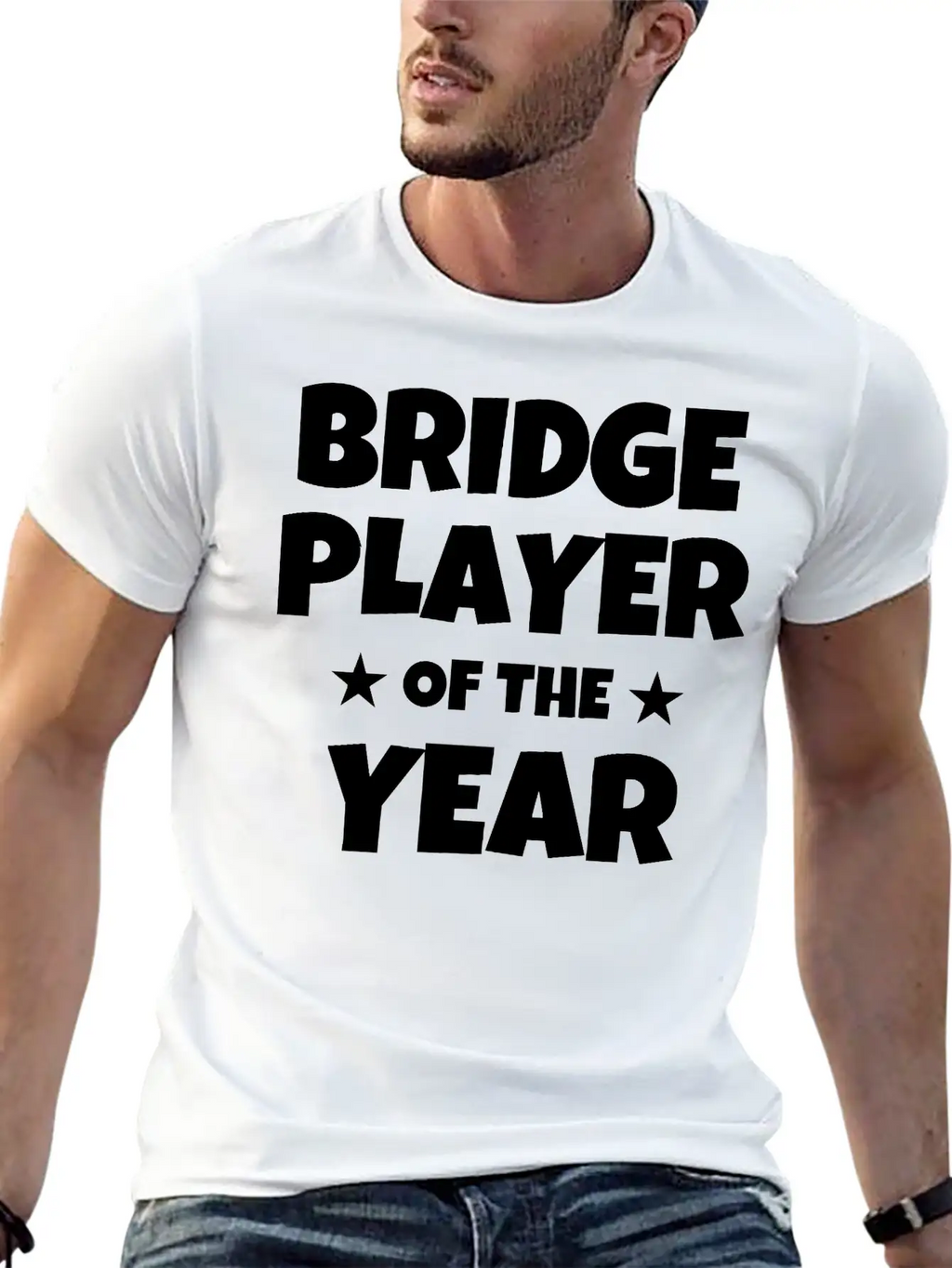 Bridge Card Game Kartenspiel Jeu De Cartes Breathable Soft Cotton T-Shirt – Timeless Casual Look