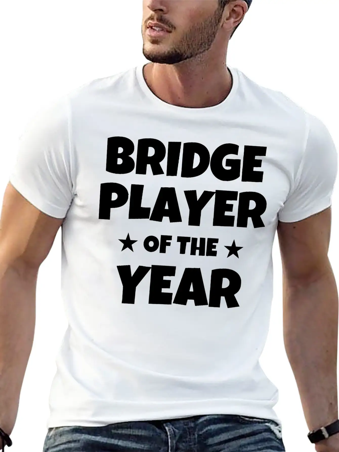 Bridge Card Game Kartenspiel Jeu De Cartes Breathable Soft Cotton T-Shirt – Timeless Casual Look