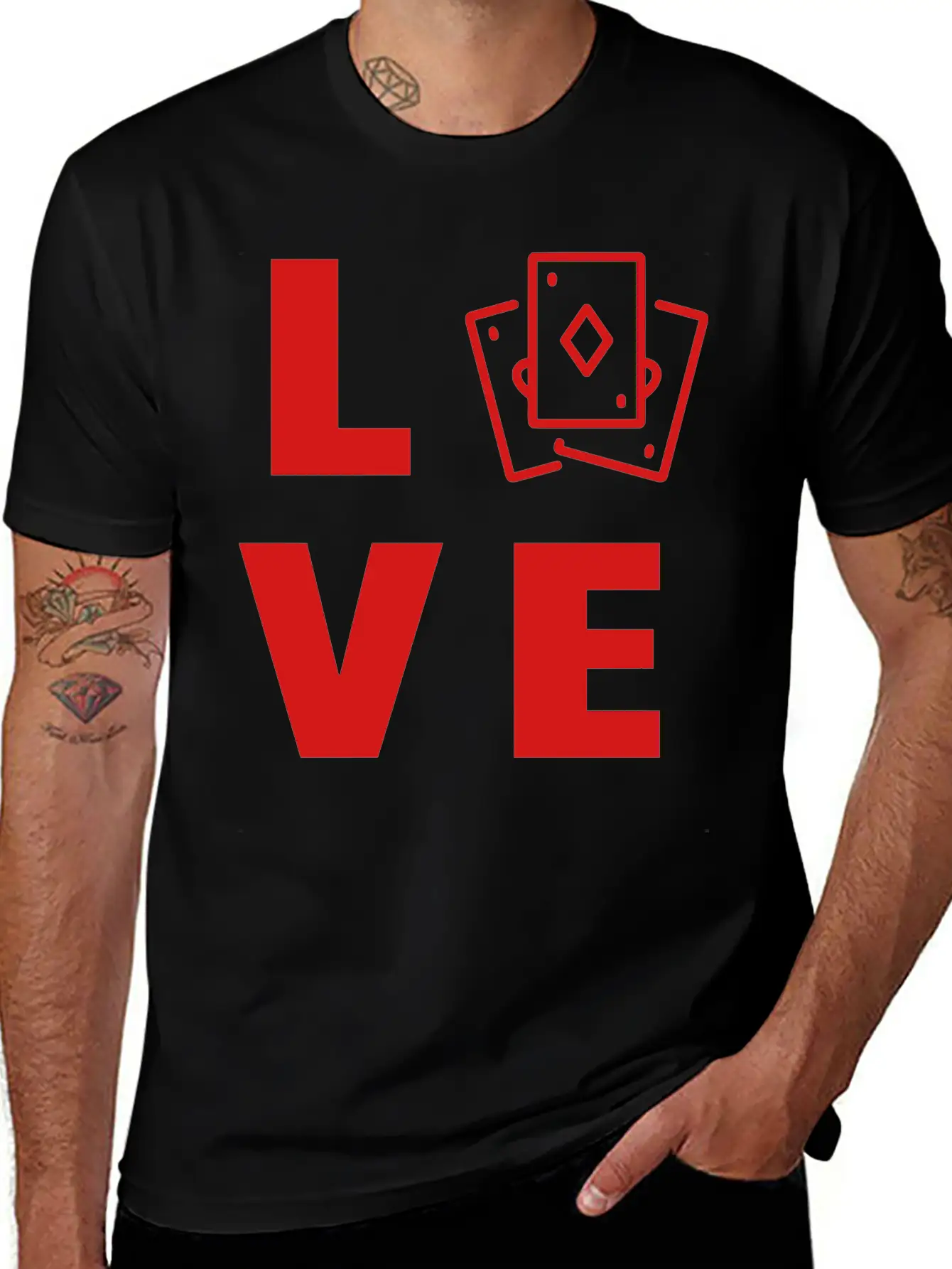 Bridge Card Game Kartenspiel Jeu De Cartes Relaxed Everyday Tee – Lightweight And Durable Cotton