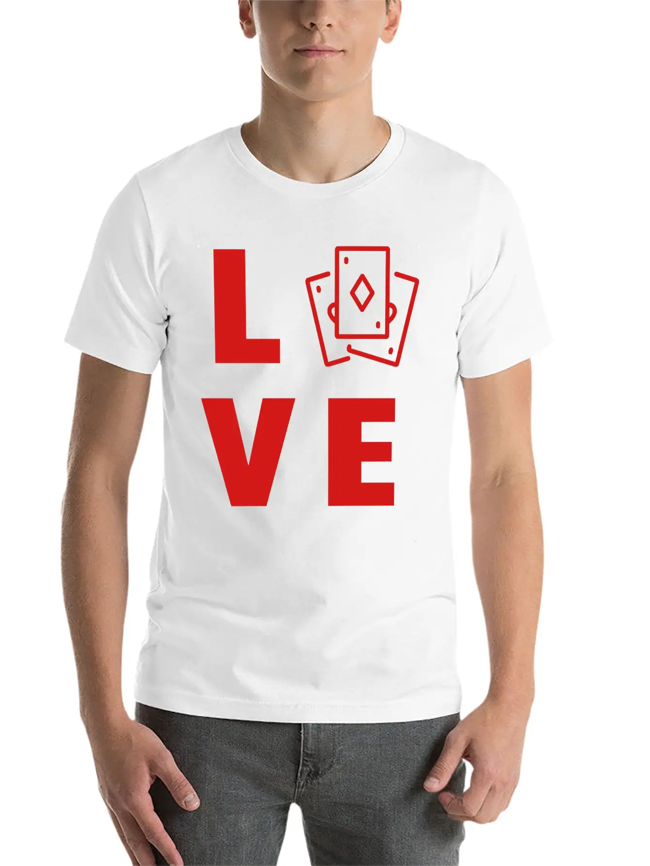Bridge Card Game Kartenspiel Jeu De Cartes Relaxed Everyday Tee – Lightweight And Durable Cotton