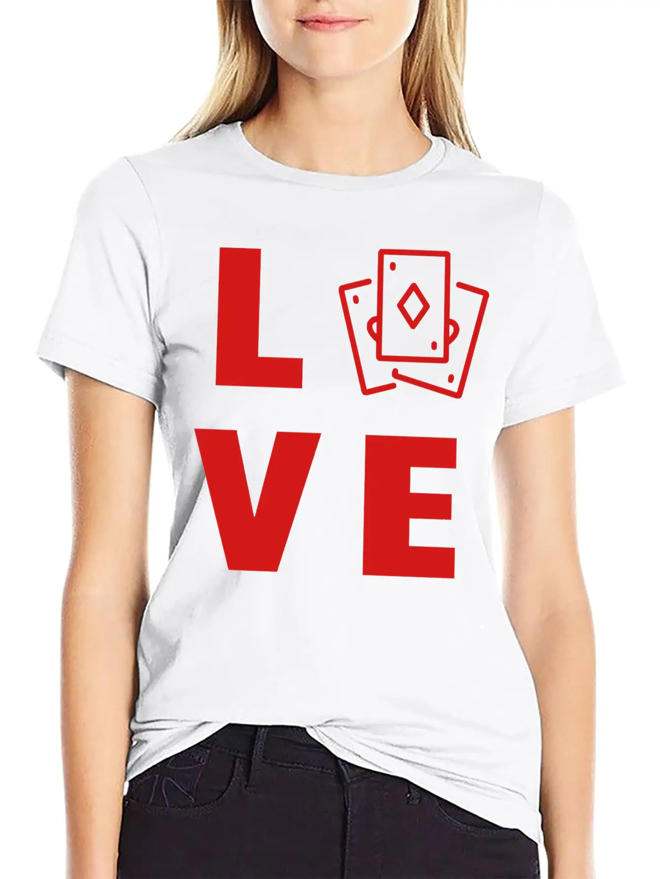 Bridge Card Game Kartenspiel Jeu De Cartes Relaxed Everyday Tee – Lightweight And Durable Cotton