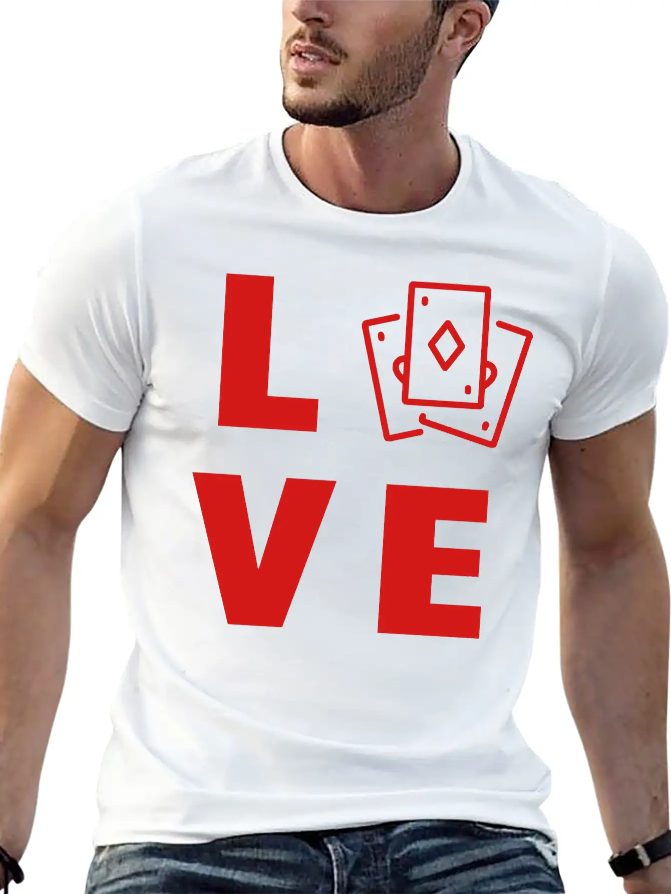 Bridge Card Game Kartenspiel Jeu De Cartes Relaxed Everyday Tee – Lightweight And Durable Cotton