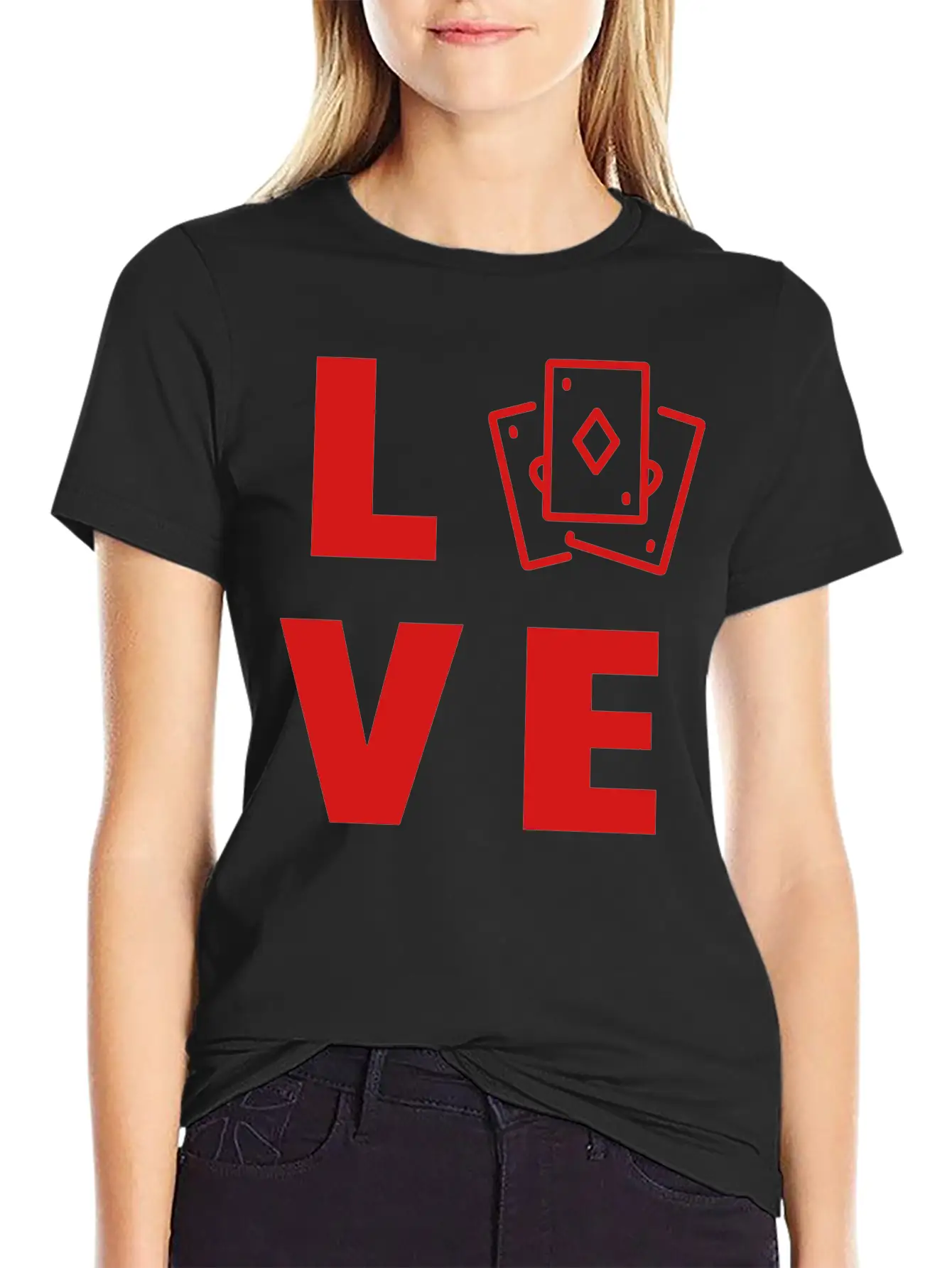 Bridge Card Game Kartenspiel Jeu De Cartes Relaxed Everyday Tee – Lightweight And Durable Cotton