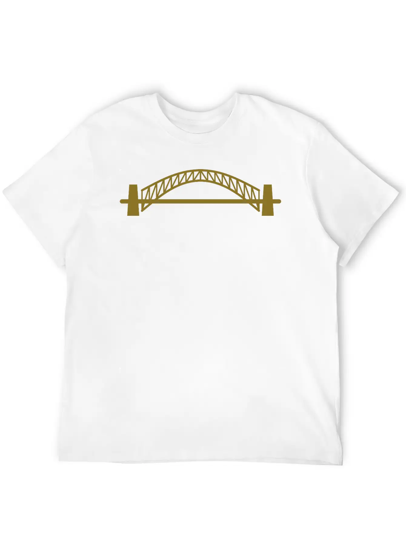 Bridge Essential Cotton Tee For Daily Outfits – Unisex Style
