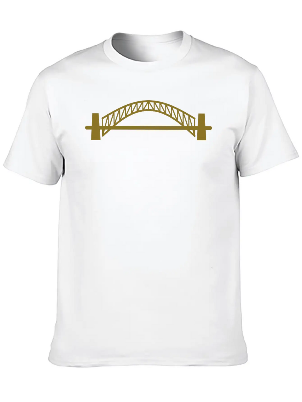 Bridge Essential Cotton Tee For Daily Outfits – Unisex Style