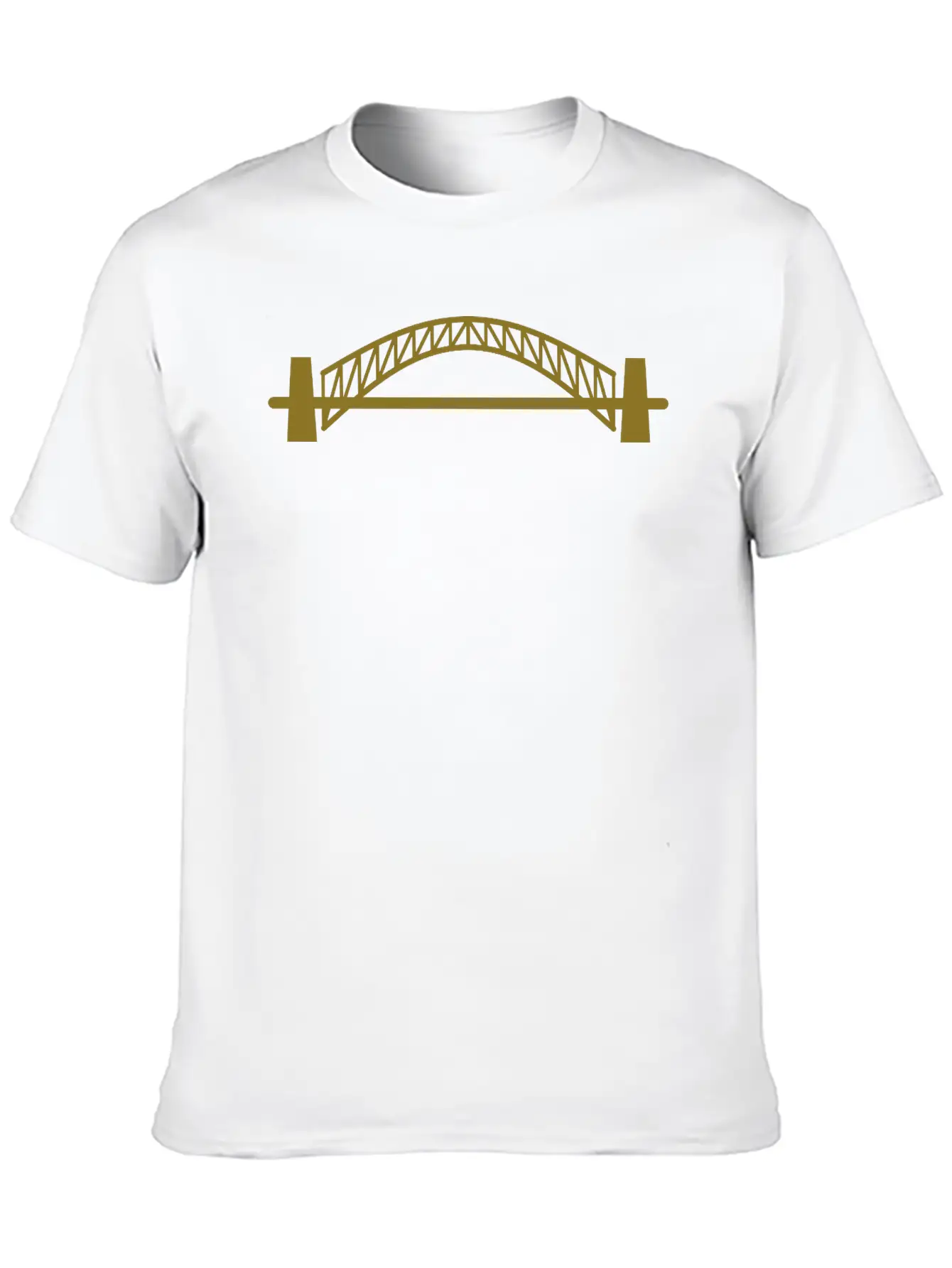 Bridge Essential Cotton Tee For Daily Outfits – Unisex Style
