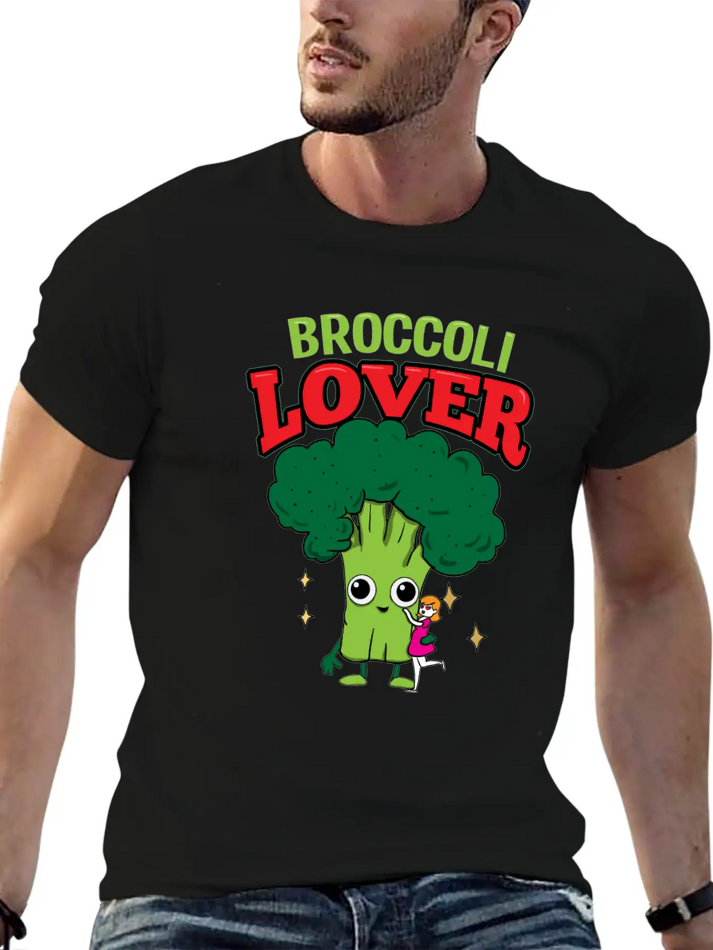 Broccoli Healthy Vegetarian Vegan School Gift Classic Cotton Tee – Unisex Comfort For Any Season