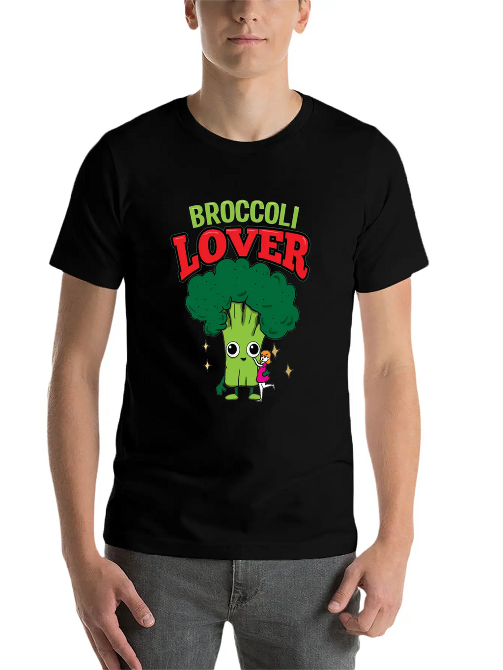 Broccoli Healthy Vegetarian Vegan School Gift Classic Cotton Tee – Unisex Comfort For Any Season
