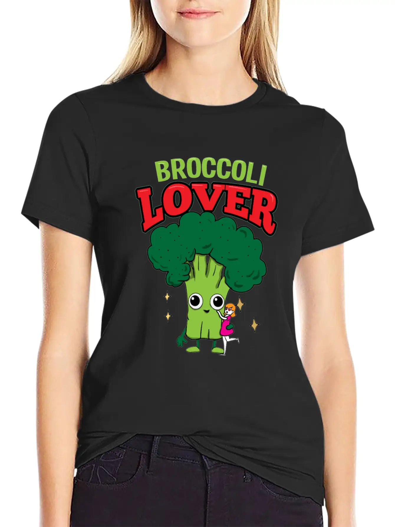 Broccoli Healthy Vegetarian Vegan School Gift Classic Cotton Tee – Unisex Comfort For Any Season