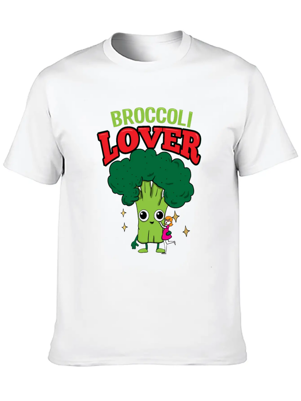 Broccoli Healthy Vegetarian Vegan School Gift Classic Cotton Tee – Unisex Comfort For Any Season