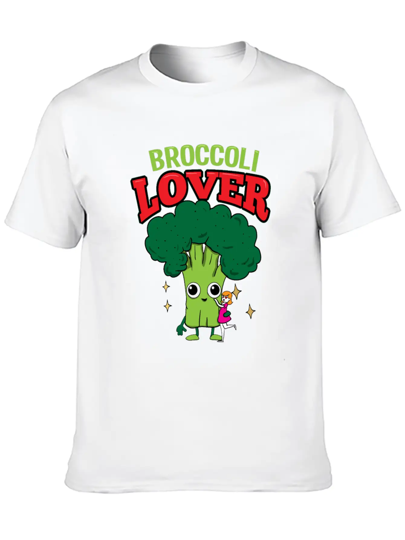 Broccoli Healthy Vegetarian Vegan School Gift Classic Cotton Tee – Unisex Comfort For Any Season