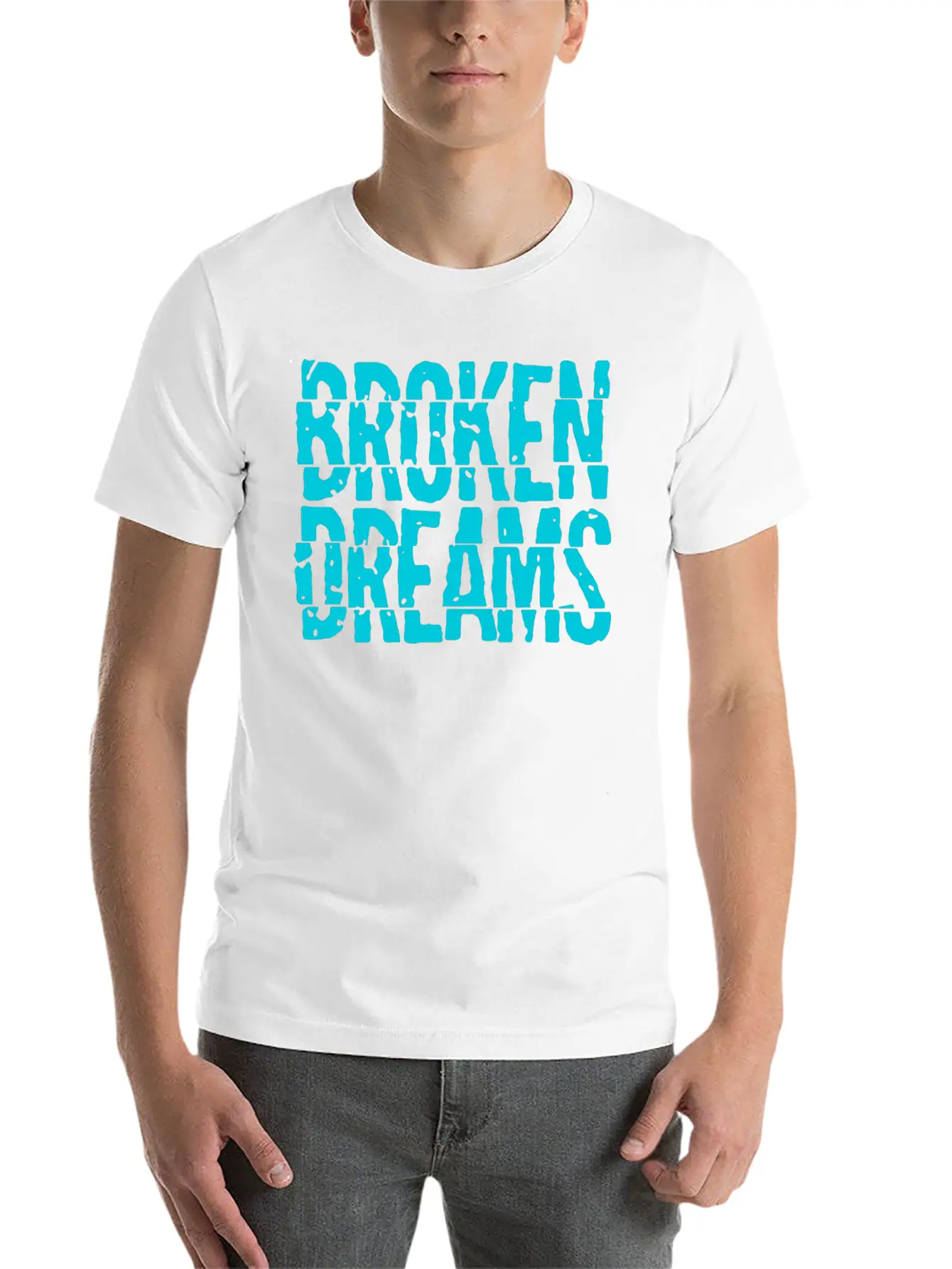 Broken Dreams Basic Graphic T-Shirt – Daily Comfort In Soft Cotton