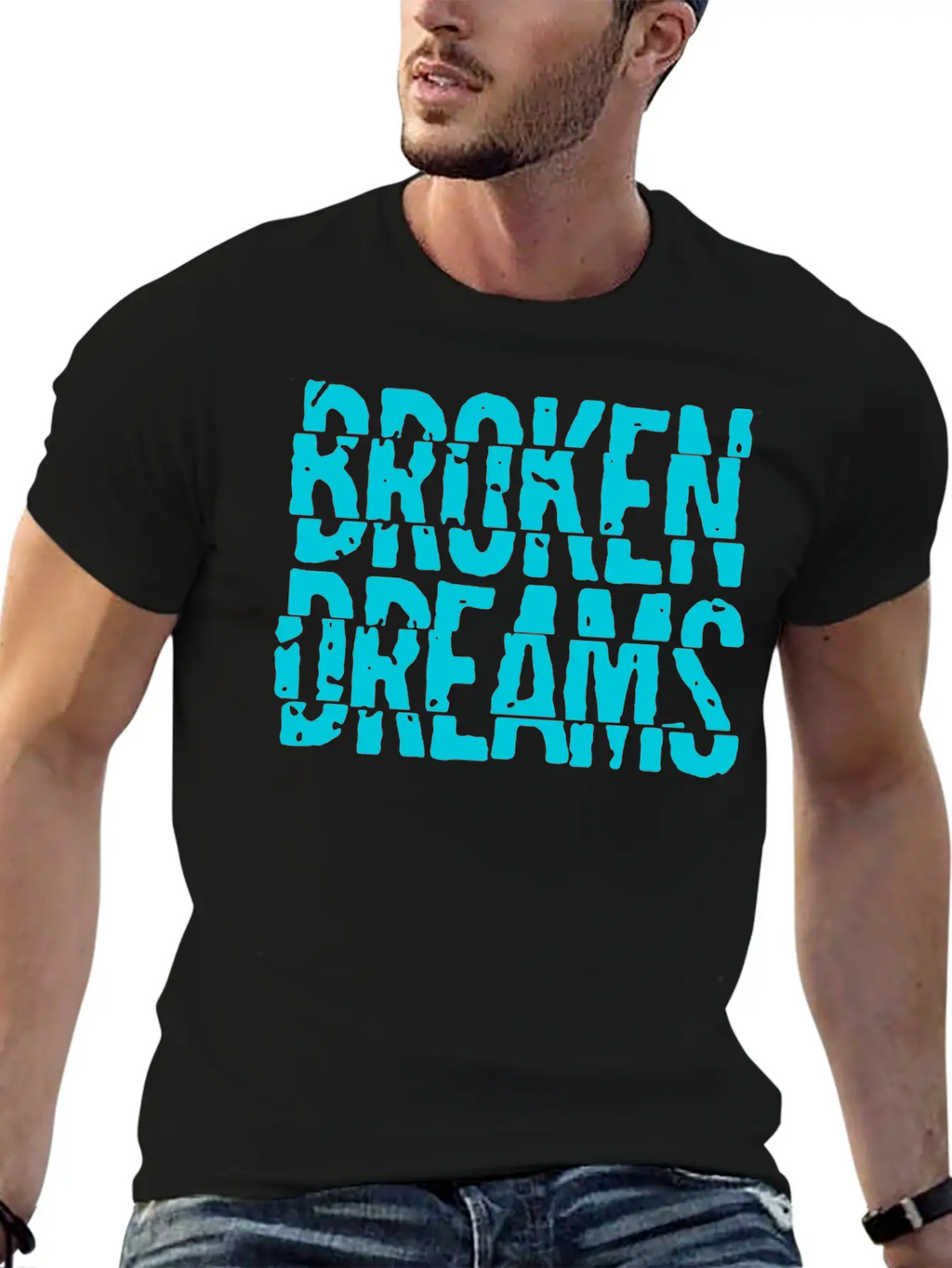 Broken Dreams Basic Graphic T-Shirt – Daily Comfort In Soft Cotton