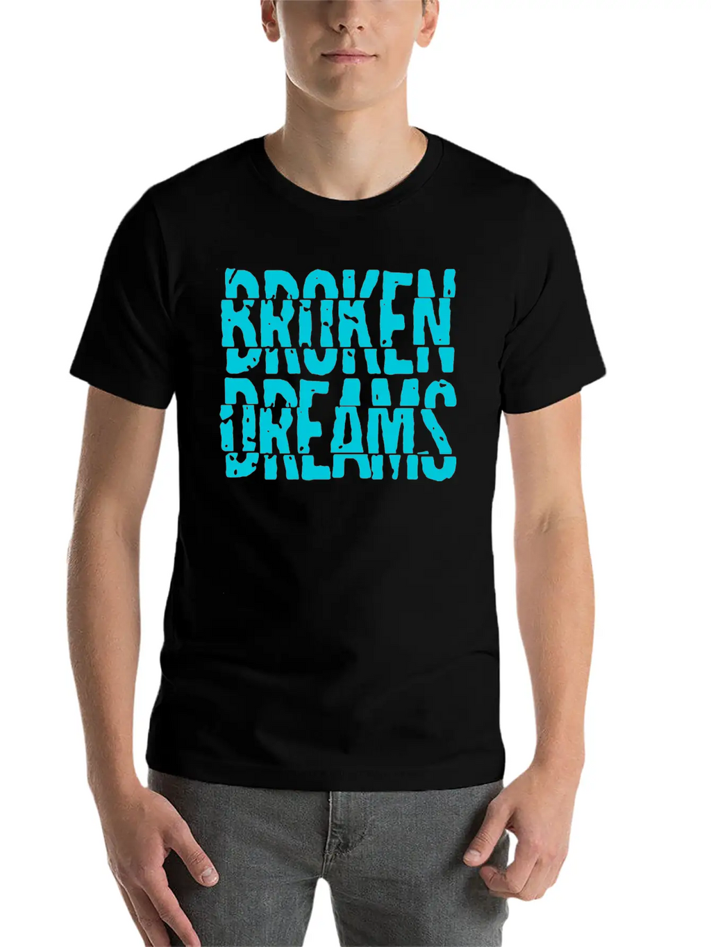 Broken Dreams Basic Graphic T-Shirt – Daily Comfort In Soft Cotton