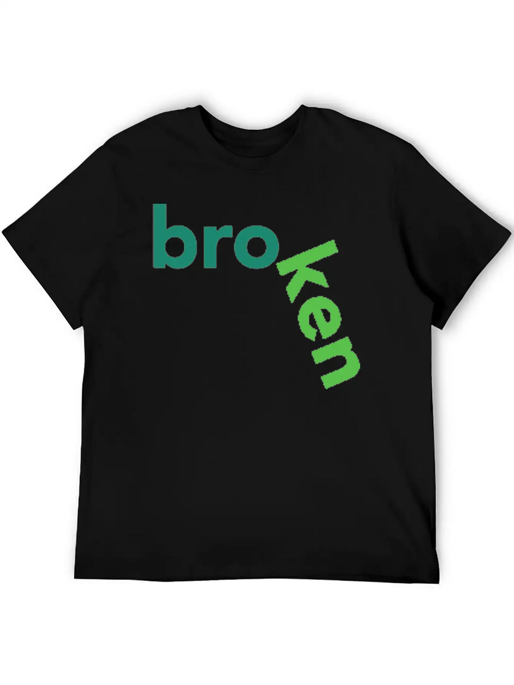 Broken Title Of Creativity Text Quotes Breathable Graphic T-Shirt – Perfect For Casual Days
