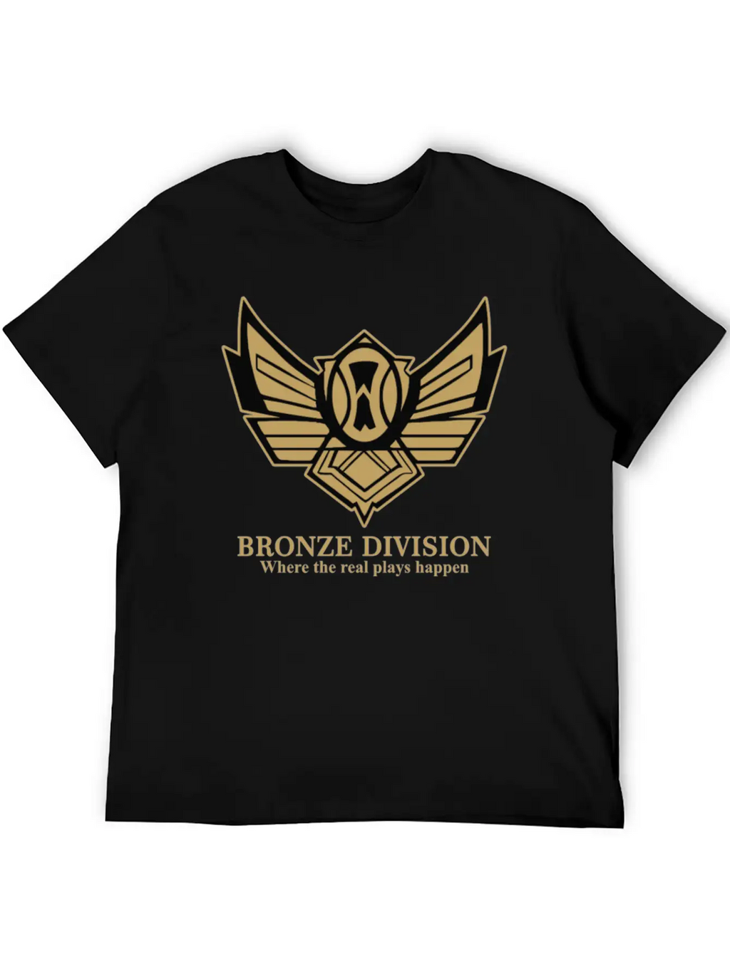 Bronze Division Unisex Casual T-Shirt – Clean Design For Daily Comfort