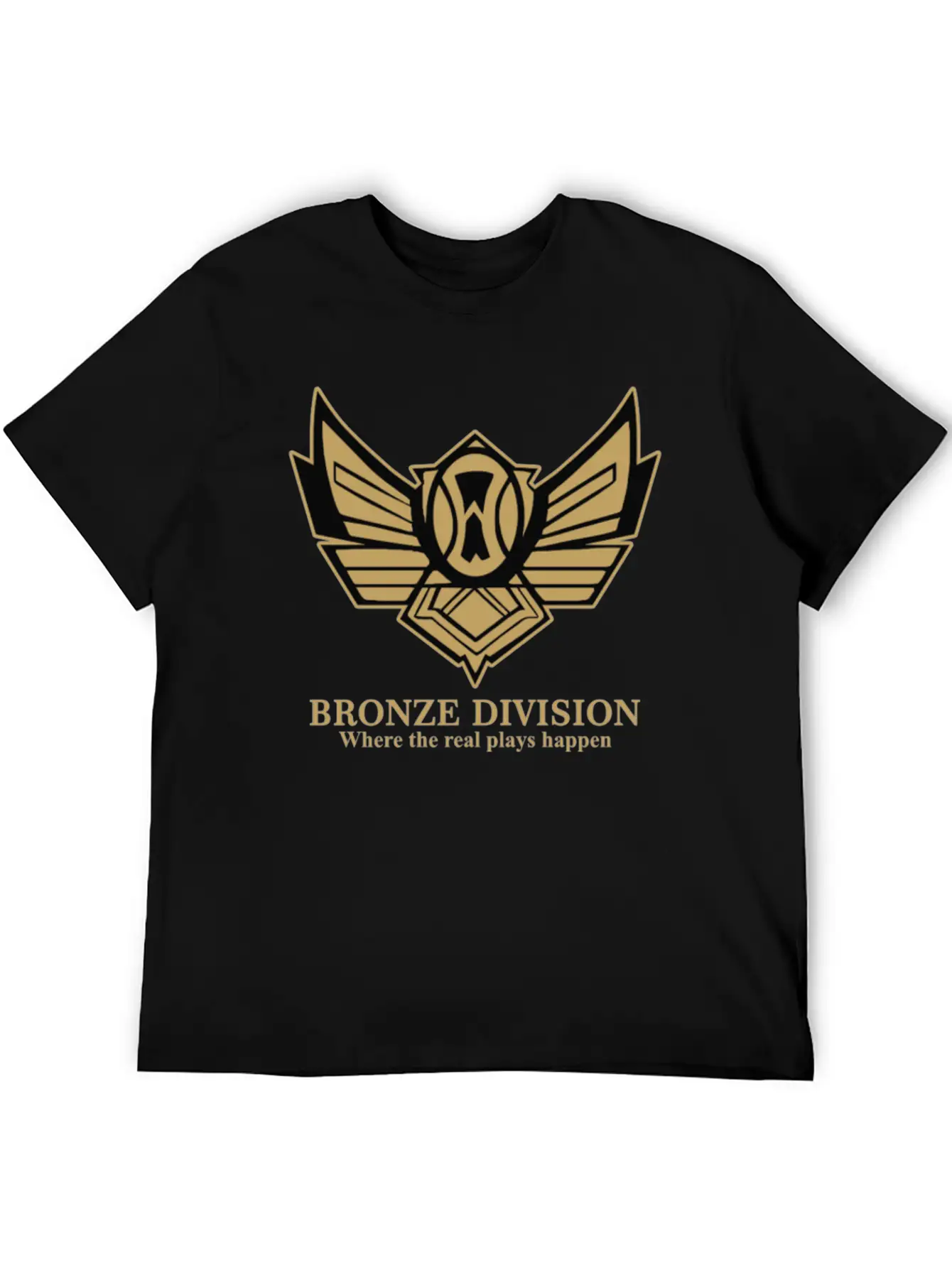 Bronze Division Unisex Casual T-Shirt – Clean Design For Daily Comfort