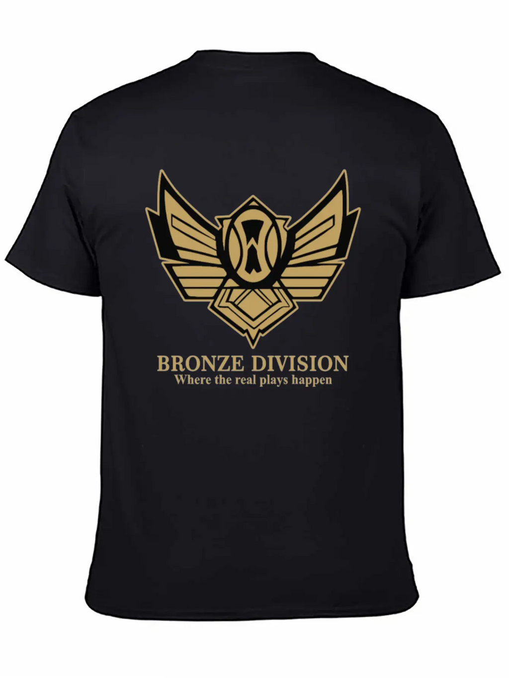 Bronze Division Unisex Casual T-Shirt – Clean Design For Daily Comfort