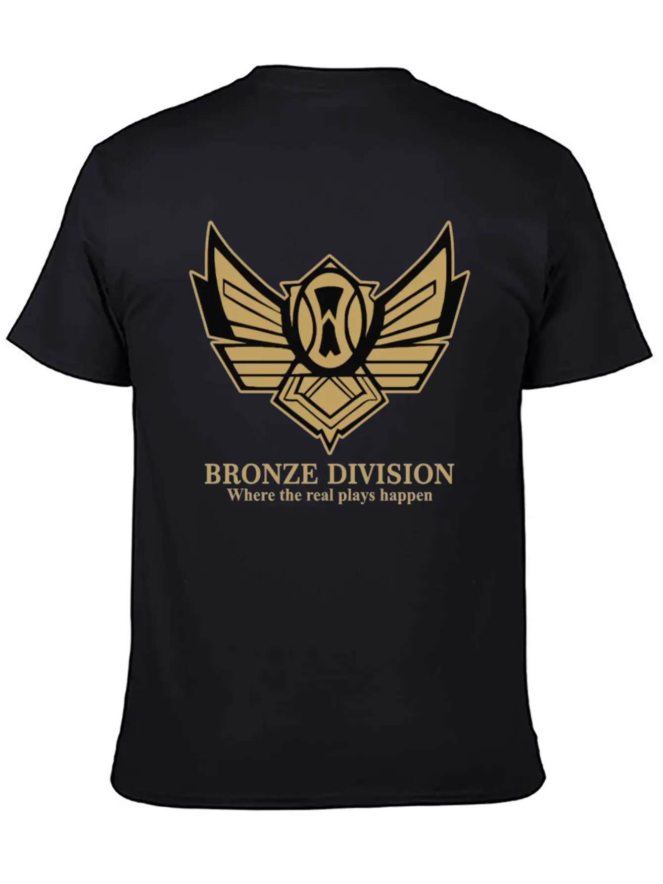 Bronze Division Unisex Casual T-Shirt – Clean Design For Daily Comfort