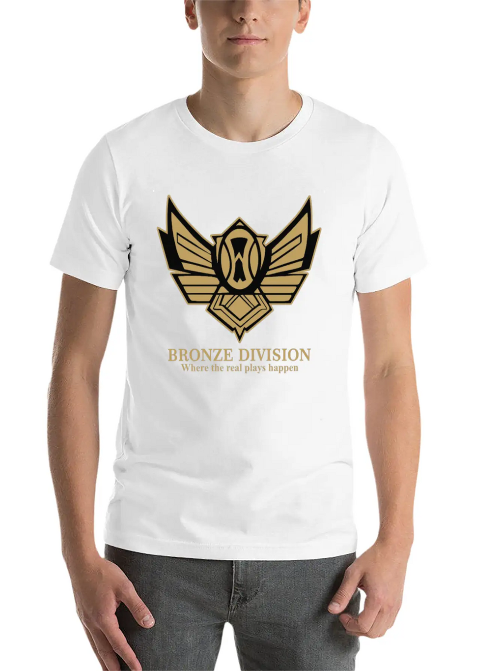 Bronze Division Unisex Casual T-Shirt – Clean Design For Daily Comfort