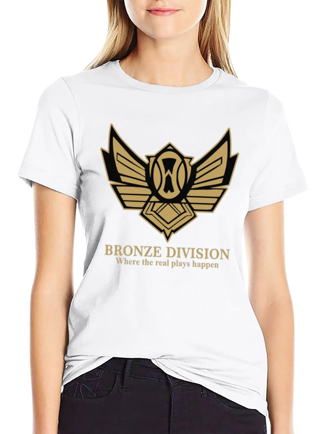 Bronze Division Unisex Casual T-Shirt – Clean Design For Daily Comfort