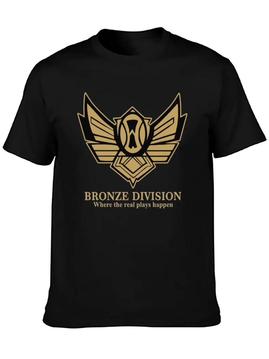 Bronze Division Unisex Casual T-Shirt – Clean Design For Daily Comfort
