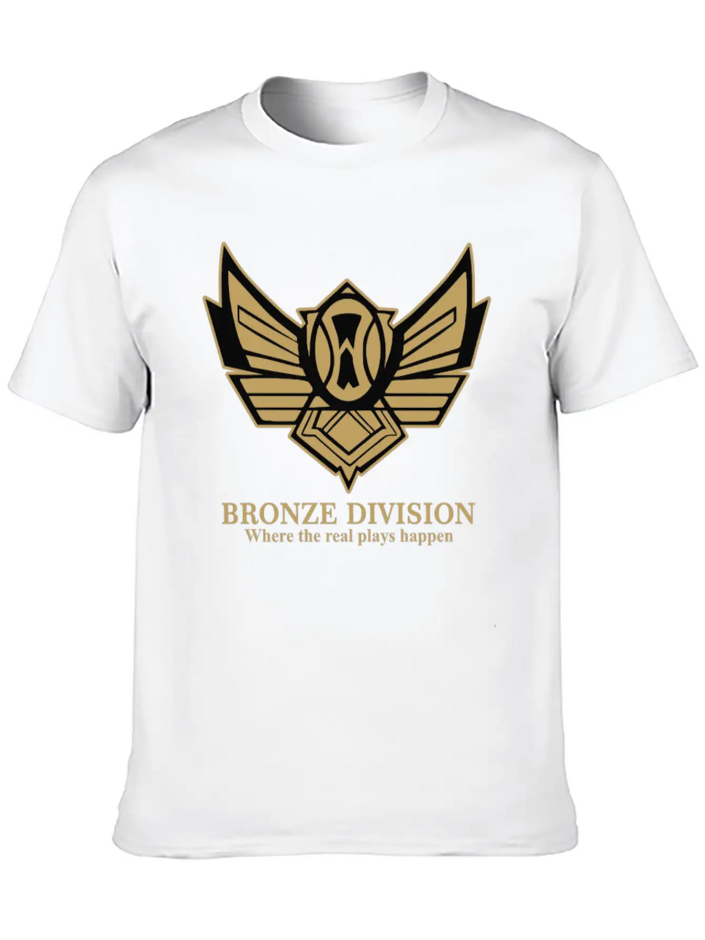 Bronze Division Unisex Casual T-Shirt – Clean Design For Daily Comfort