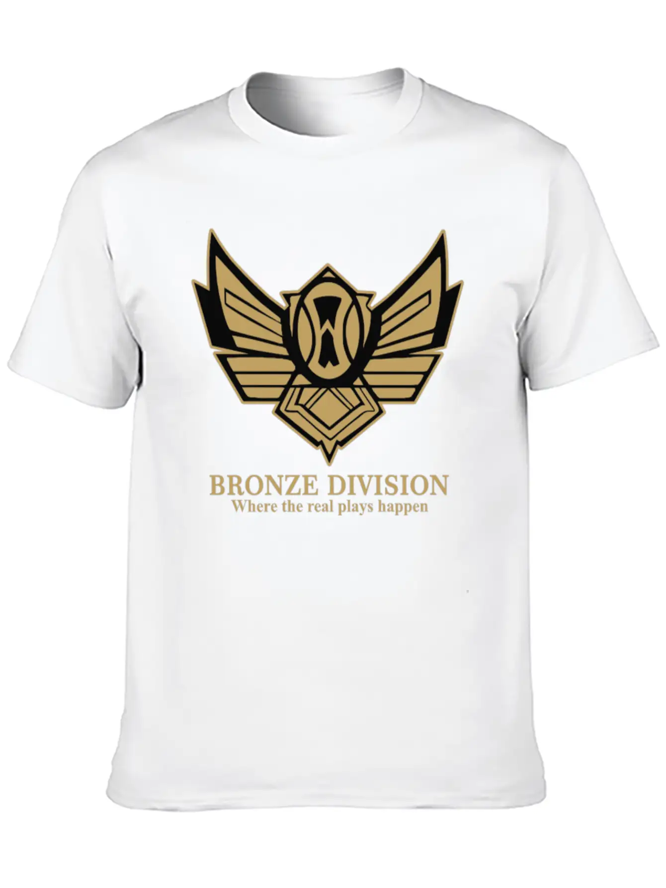 Bronze Division Unisex Casual T-Shirt – Clean Design For Daily Comfort